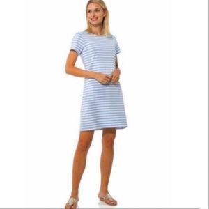 Sail to Sable blue and white striped t-shirt dress M (fits sizes 4 - 6)